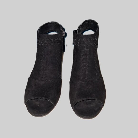 Sonoma Vitalize Honoria Black Zip Booties | OrthoLite Cushioned | Women’s 7.5 - Picture 5 of 9